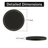 Picture of JUSTTOP 2 Pack Universal Auto Anti Slip Cup Holder Insert Coaster, Car Cup Holder Coaster, Bling Crystal Rhinestone Car Interior Accessories, Black - Grey