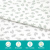 Picture of Changing Pad Cover, Diaper Changing Pad Covers 4 Pack, Fitted Baby Changing Table Sheets for 32''×16'' Change Table Pad, Cradle & Bassinet Sheets for Boys & Girls, Soft & Breathable