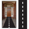 Picture of Super Z Outlet 10ft Long Racetrack Floor Running Racer Party Decoration Mat Drag Race Car Road Go Kart Theme Birthday Games (2ft Wide)