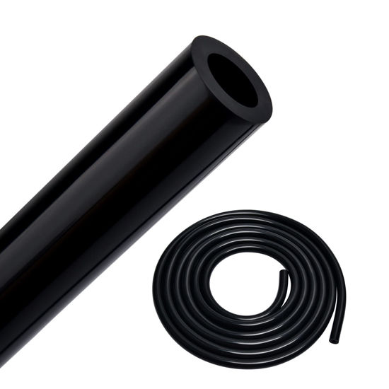 Picture of EVIL ENERGY 3/8 Silicone Vacuum Tubing Hose Line 5FT 130PSI Max Pressure Black (10mm ID)