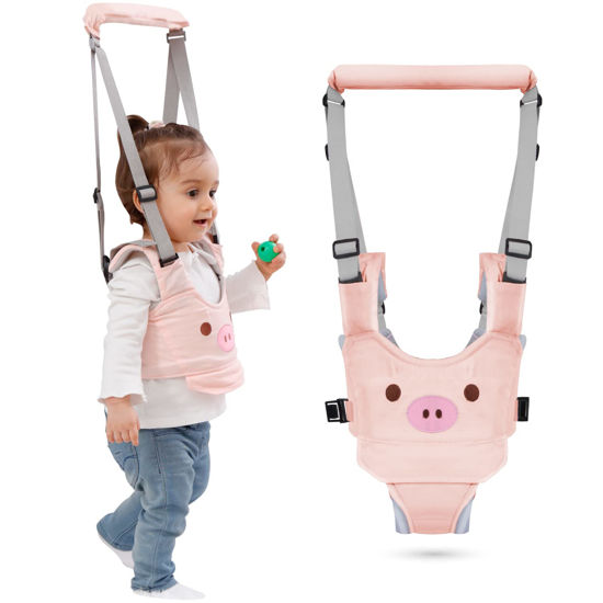 Picture of Watolt Baby Walking Harness - Handheld Kids Walker Helper - Toddler Infant Walker Harness Assistant Belt - Child Baby Walk Learning Help Support Assist Trainer Tool - for 7-24 Month Old