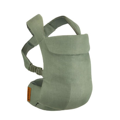 Picture of WildBird - Aerial Carrier - 7 to 45 lbs - for Moms, Dads & Caregivers - 100% Natural European Linen Fibers - Versatile & Adjustable - Large Size - Acadian Fabric