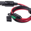 Picture of YCIND Heavy Duty 12AWG Male to Male Cigarette Plug Cigarette Lighter Adapter Charger Cord with LED Lights 10ft (10FT)