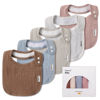 Picture of Muslin Bibs for Baby Boys Girls,Organic Muslin Baby Bib for Drooling and Teething,Soft Bandana Drool Bibs 5 Pack