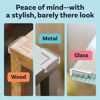 Picture of Corner Protector for Baby, Protectors Guards - Furniture Corner Guard & Edge Safety Bumpers - Baby Proof Bumper & Cushion to Cover Sharp Furniture & Table Edges - Clear and Transparent - (18 Pack)