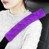 Picture of JUSTTOP 2-Pack Universal Car Seat Belt Pads Cover for A More Comfortable Driving, Seat Belt Shoulder Strap Covers Harness Pad for Car Interior Accessories(Purple)
