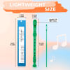 Picture of YONTY 8-Hole Soprano Descant Recorder Baroque Style Kids Music Flute with Cleaning Rod & Case Bag for School Student Home Entertainment - Green