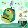 Picture of Accmor Toddler Harness Backpack Leash, Cute Dinosaur Backpacks with Anti Lost Wrist Link, Cute Mini Child Backpack Wristband Tether Strap and Protection Leashes for Boys Girls Aged 1-3 Years