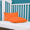 Picture of FLXXIE 2 Pack Microfiber Toddler Pillowcases, 14x20 Inches Fits Pillow Sized 12x16, 13x18 or 14x20, Soft and Cozy Small Travel Pillow Covers with Envelope Closure, Orange