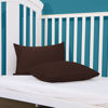 Picture of FLXXIE 2 Pack Microfiber Toddler Pillowcases, 14x20 Inches Fits Pillow Sized 12x16, 13x18 or 14x20, Soft and Cozy Small Travel Pillow Covers with Envelope Closure, Dark Brown