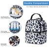 Picture of BABEYER Breastmilk Cooler Bag with Ice Pack Fits 6 Baby Bottles up to 9 Ounce, Breast Milk Pump Cooler Bag with Shoulder Strap for Nursing Mom Daycare, Work, Travel