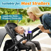 Picture of Guiseapue Stroller Cup Holder with Phone Holder, Stroller Accessories for Uppababy, Nuna, Doona, Bottle Holder for Wheelchair, Walker, Bike Cup Holder, Valentines Day Gifts for Her, Him, Kids, Mom