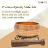 Picture of Harmonize Your Soul with our Exquisite 3.5” Tibetan Singing Bowl Set - Elevate Meditation with Included Cushion and Mallet - Experience Sound Bath Healing with Authentic Cuencos Tibetanos