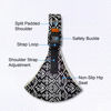Picture of Baby Sling Carrier Newborn to Toddler Sling Adjustable Baby Wraps Carrier Baby Hip Seat Carrier One Shoulder Labor-Saving Baby Holder Carrier Carrying 10-30 lbs(Black Sailboat)