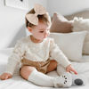 Picture of YanJie Baby Girls Nylon Headbands Newborn Bows Handmade Hair Bows Hairbands Hair Accessories for Newborn Infant Toddlers Kids (4.5bow 12colors)