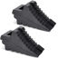 Picture of Wheel Chocks for Cars, RVs, Trucks, Trailers, and Vehicles G.V.W. up to 4T, 2 Pack - Anti Slip Bottom Tire Chock for All Weather Use - RV, Travel Trailer, Pop Up Camper Accessory