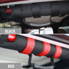 Picture of moveland Grab Handles Compatible with Jeep Wrangler Roll Bars (2 Pack), Easy-to-Fit 3 Straps Design for 1955-2023 Models (RED)