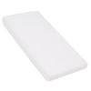 Picture of Nap Mat Sheet 2 Pack, 24" x 48" x 4" Fitted Elastic Corners Preschool Day Care Rest Nap Mat Cover, Soft & Breathable Baby Sheets for Regalo My Cot Portable Toddler Bed and Joovy Travel Cot, White