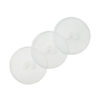 Picture of Hippypotamus Lids for Toddler Plates - Fits Silicone Baby Plates 7.75 in. Diameter - BPA Free - Set of 3 (Clear Lids)