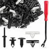 Picture of 5 in 1 Wrangler Grille Fastener Retainer Clips, Xislet Push-Type Plastic Rivets Compatible with 2007-2024 Jeep Wrangler & 2005-2010 Grand Cherokee Fender Bumper Clips Replace 6503598-151PCS
