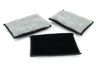 Picture of Autofiber Scrub Ninja - Interior Scrubbing Sponge (5”x3”) for Leather, Plastic, Vinyl and Upholstery Cleaning (Black/Gray)