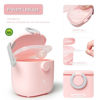 Picture of Termichy Baby Formula Dispenser, Portable Milk Powder Dispenser Container with Carry Handle and Scoop for Travel Outdoor Activities with Baby Infant, 8.8OZ, 0.55LB, 250g (Pink-2pack)