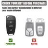 Picture of Gematay for Audi Key Fob Cover, Key Case Shell Compatible with Audi A1 A3 Q3 Q7 R8 A6L TT Smart Key Protector