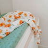 Picture of Little Unicorn - Georgia Peach Cotton Muslin Swaddle Blanket | Single | 100% Cotton | Super Soft | Newborns and Infants | Large 47” x 47” | Machine Washable