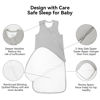 Picture of BubblePanda Rayon Made From Bamboo Sleep Sack 18-24 Months 2.5 Tog Winter Toddler Sleep Sack 2t for Babies Soft Warm Quilted Baby Wearable Blanket 2-Way Zipper Thick Baby Sleeping Bag