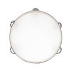 Picture of Musfunny Tambourine Hand Held Drum with Double Row Jingles, 8 inch Tambourines Metal Bell Hand Percussion for Adults Church Party (8 inch Natural)
