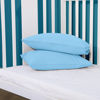 Picture of FLXXIE 2 Pack Microfiber Toddler Pillowcases, 14x20 Inches Fits Baby Pillow Sized 12x16, 13x18 or 14x20, Soft and Cozy Small Travel Pillow Covers with Envelope Closure, Sky Blue