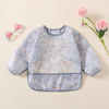 Picture of YeeLauf Sleeved Bib,5 Pack,Waterproof Shirt Bibs for Baby 3-24 Months Wipe Clean