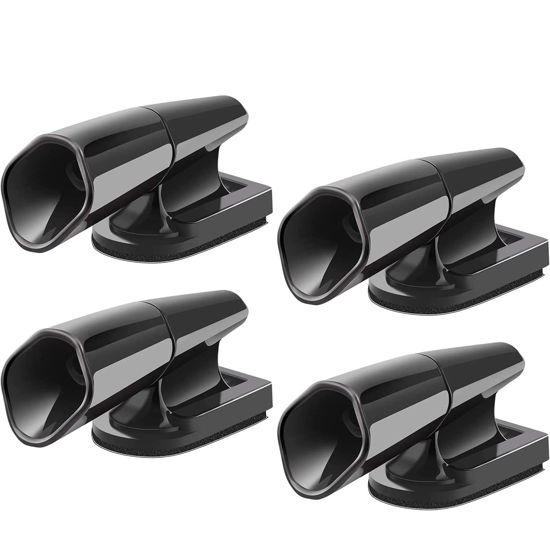 Picture of SAVITA 4 PCS Deer Whistles Wildlife Warning for Cars, Vehicles, Motorcycles, Black Ultrasonic Deer Warning