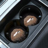 Picture of Funny Leopard Lips Kiss Leopard Print Mouth 2PCS 2.75" Car Cup Holder Insert Coasters, Womens Cool Lips Bite Kiss Me Leopard Print Cheetah Car Coasters Sexy Car Interior Decoration by FLYEEGO