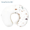 Picture of GRSSDER Nursing Pillow Cover Stretchy Minky Removable Nursing Covers for Breastfeeding Pillows, Ultra Soft Comfortable Slipcover for Boy and Girls, Jungle Animals