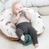 Picture of GRSSDER Nursing Pillow Cover Stretchy Minky Removable Nursing Covers for Breastfeeding Pillows, Ultra Soft Comfortable Slipcover for Boy and Girls, Jungle Animals