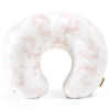 Picture of GRSSDER Nursing Pillow Cover, Stretchy Soft Minky Breastfeeding Pillow Slipcovers, Snugly Fit Most Nursing Support Pillows for Breastfeeding, Comfortable Safe Pillow Cover, Pink Flora