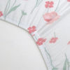 Picture of HonestBaby Fitted Crib Sheets Fits Standard Mattress Bassinet, Mini Prints 100% Organic Cotton Baby Boys, Girls, Unisex, Strawberry Pink Floral, One Size