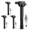 Picture of UF311 Ignition Coil & 9807B-561BW Double Iridium Spark Plug For Honda 03-07 Accord,02-11 Civic,02-09 CR-V,03-11 Element,04-06 S2000/06-11 Acura CSX,02-06 Acura RSX Replaces#C1382 UF583 5C1382