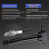 Picture of UF311 Ignition Coil & 9807B-561BW Double Iridium Spark Plug For Honda 03-07 Accord,02-11 Civic,02-09 CR-V,03-11 Element,04-06 S2000/06-11 Acura CSX,02-06 Acura RSX Replaces#C1382 UF583 5C1382