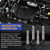 Picture of UF575 Ignition Coil & 1675 Double Iridium Spark Plug for Audi A3 A4 A5 A6 Q5 R8 TT RS4 RS5/Volkswagen Jetta Passat Tiguan Beetle CC Golf GTI Replaces# C1627 07K905715F E1075