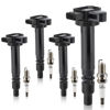 Picture of UF323 Ignition Coil & 7090 Double Iridium Spark Plug for TOYOTA 1999-2000 4Runner,2000-2004 Tacoma L4 2.4L 2.7L Replaces# C1305 UF323 909190223 9091902237 C1305 5C1304 E353 521690 IC453