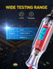 Picture of Heavy Duty 3-65V Backlit Digital LCD Circuit Tester, Test Light with 140 Inch Extended Spring Wire, Car Truck Low Voltage & Light Tester with Stainless Probe