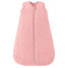 Picture of FILLEEP Fleece Baby Sleep Sack 18-24 Months 2.5 Tog with Plush Dots, Winter Baby Wearable Blanket for Infant Toddler Sleeping Sack 2-Way Zipper Warm Sleep Sack, Pink