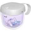 Picture of GROWNSY Pacifier Sanitizer Portable, UV Light Sanitizer on The Go, USB Charging Sanitizer Case, Mini Pacifier Sanitizer 99.99% Cleaned in 59 Seconds (White)