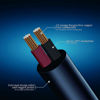 Picture of Augioth DC 5-Way Right Angle Plug Daisy Chain Power Cable Guitar Effect Pedal Power Supply Splitter Cable