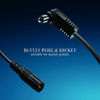 Picture of Augioth DC 5-Way Right Angle Plug Daisy Chain Power Cable Guitar Effect Pedal Power Supply Splitter Cable