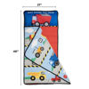 Picture of Funhouse Construction Area Trucks Kids Nap Mat Set - Includes Removable Pillow and Fleece Blanket - Great for Boys Napping During Daycare or Preschool - Fits Toddlers, Blue