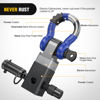 Picture of Nilight Anti-Theft Shackle Hitch Receiver 2Inch 45000 LBs Breaking Strength 3/4" Anti-Theft D Ring Shackle 5/8" Trailer Hitch Lock Pin Heavy Duty Solid Towing Kit for Trucks Off Road (Blue&Black)