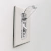 Picture of Wall Switch Guard, ILIVABLE Child Proof Light Switch Plate Covers Protects Your Lights from being Accidentally Turned On or Off by Children and Adults (Clear, 2 Pack)